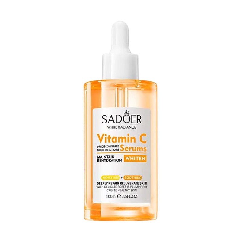 Зволожувальна та освітлювальна сироватка для обличчя Sadoer Vitamin C Serums з вітаміном С, 100 мл